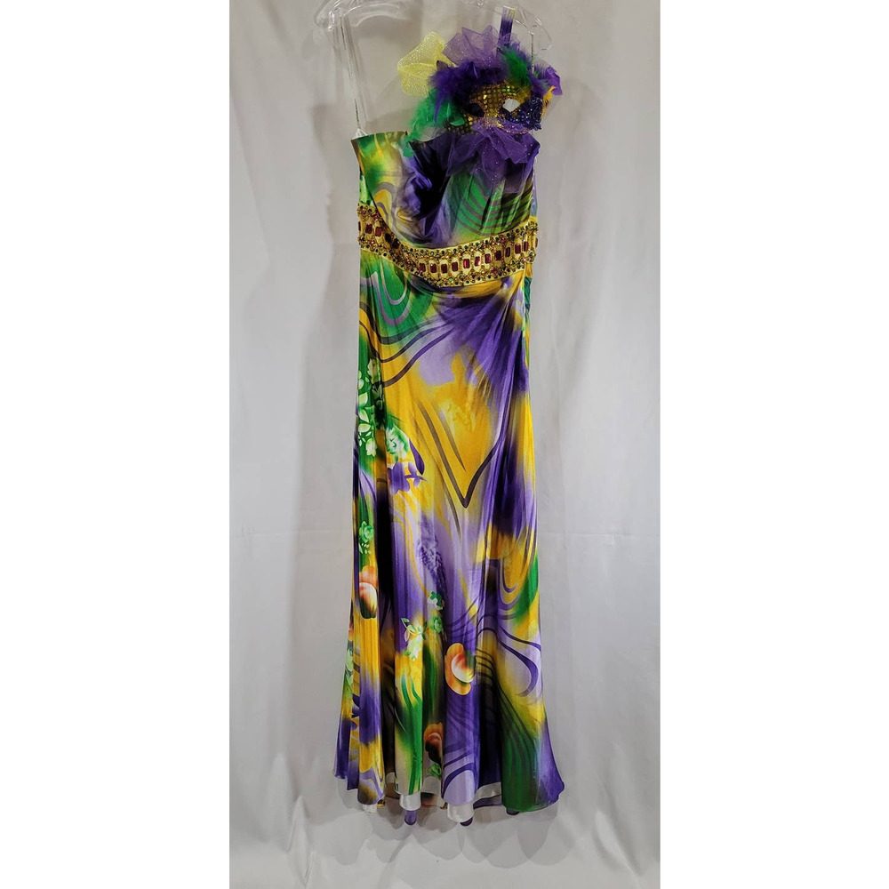 USED- Mardi Gras Dress Size Unknown